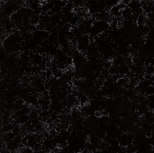 HanStone Quartz Silhouette black quartz countertop surface